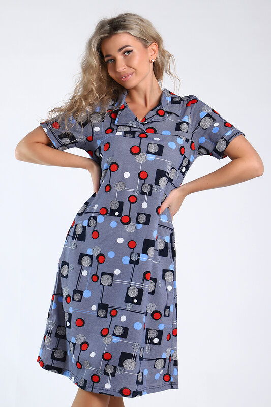 Натали Платье 580810 89379 серый