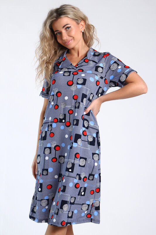 Натали Платье 580810 89379 серый