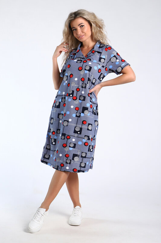 Натали Платье 580810 89379 серый