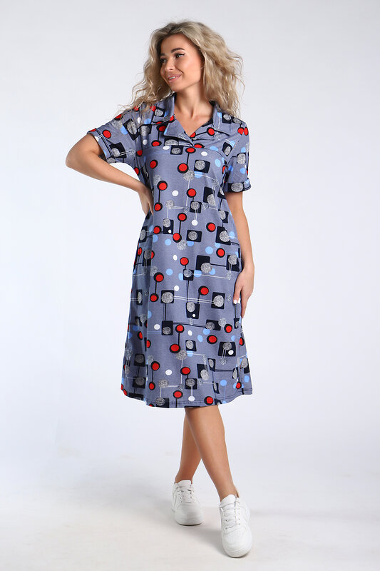 Натали Платье 580810 89379 серый