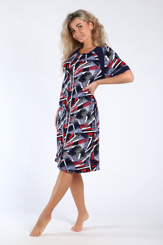 Натали Халат 580811 89377 темно-синий