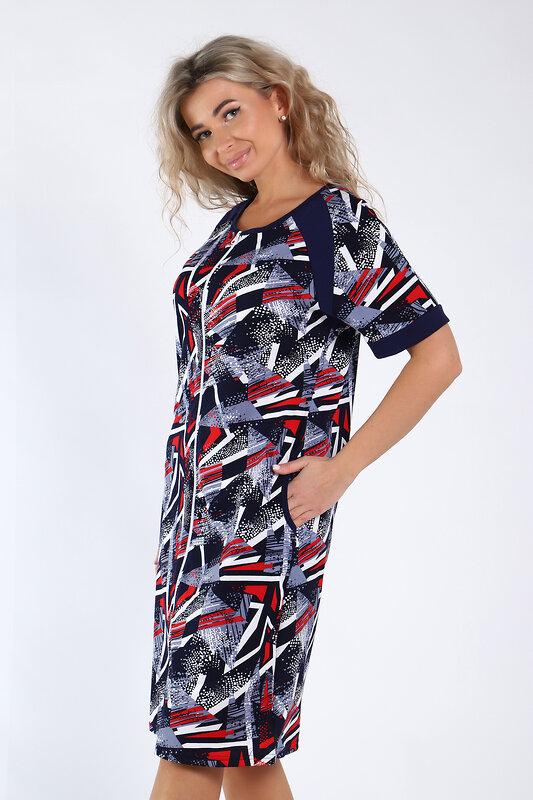 Натали Халат 580811 89377 темно-синий