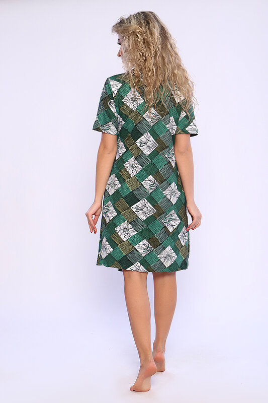 Натали Халат 580813 89370 зеленый