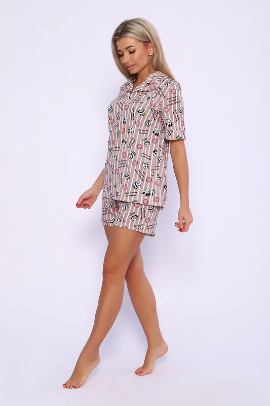 Натали Пижама 580815 89364 светло-коричневый