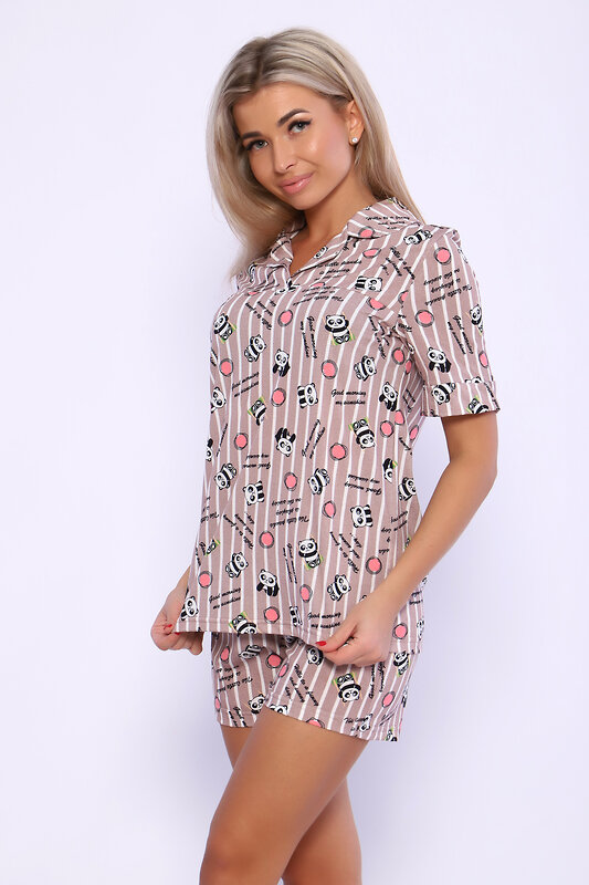 Натали Пижама 580815 89364 светло-коричневый