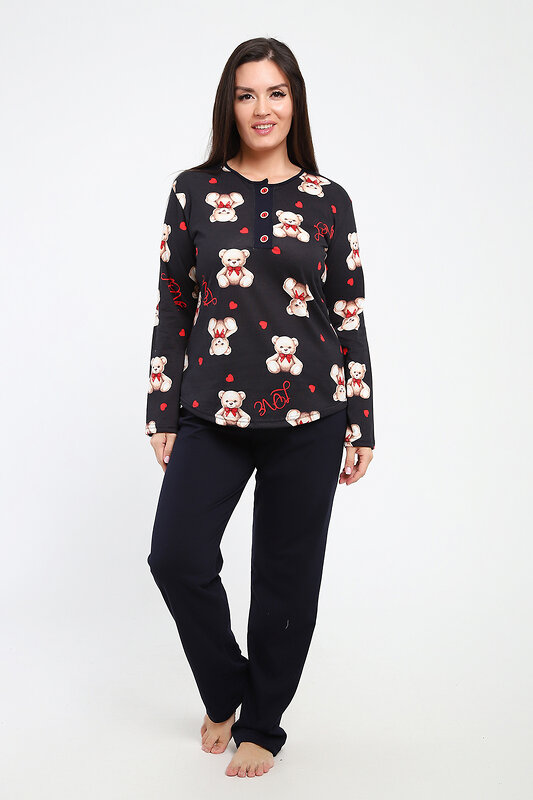 Натали Пижама 580821 24276 темно-синий