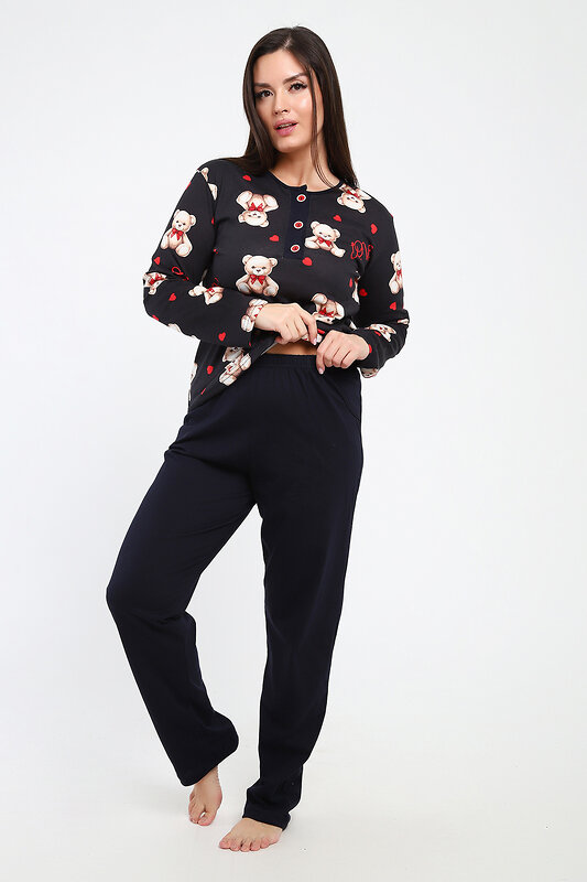 Натали Пижама 580821 24276 темно-синий