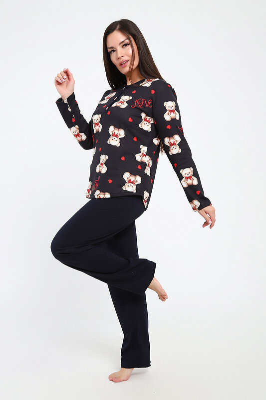 Натали Пижама 580821 24276 темно-синий