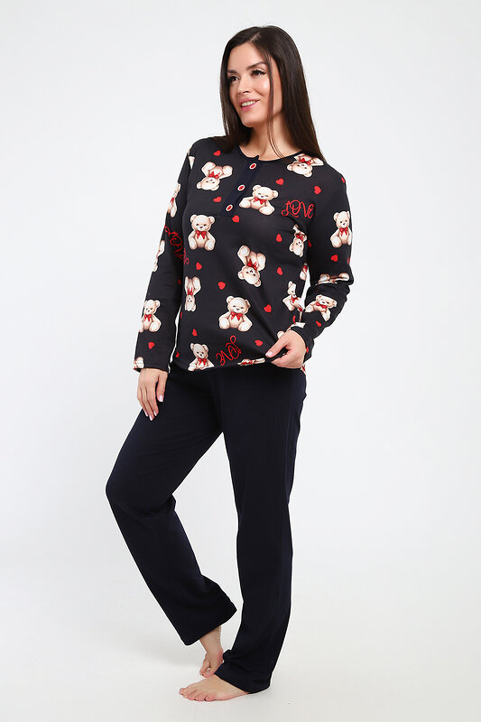 Натали Пижама 580821 24276 темно-синий