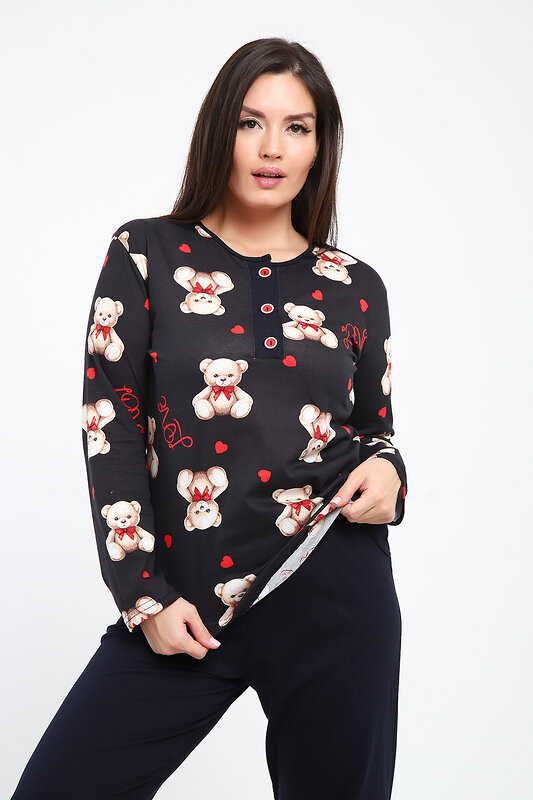 Натали Пижама 580821 24276 темно-синий