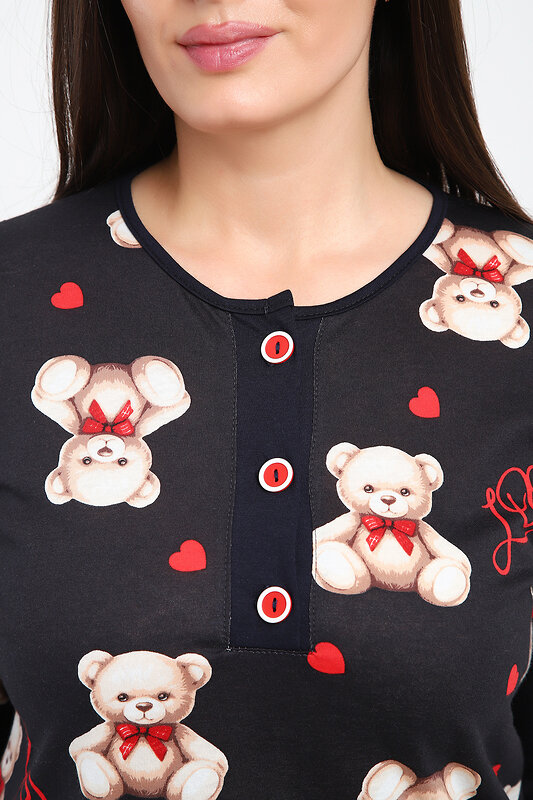 Натали Пижама 580821 24276 темно-синий