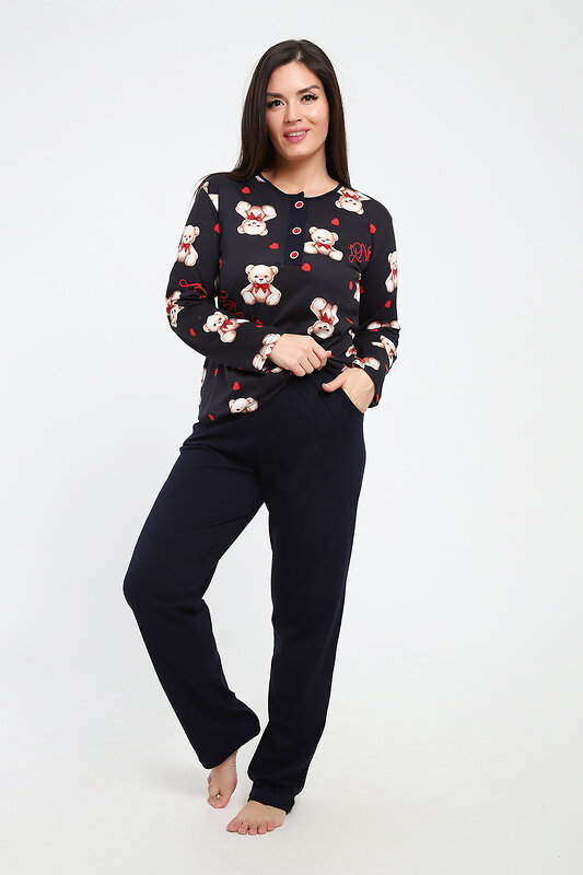 Натали Пижама 580821 24276 темно-синий