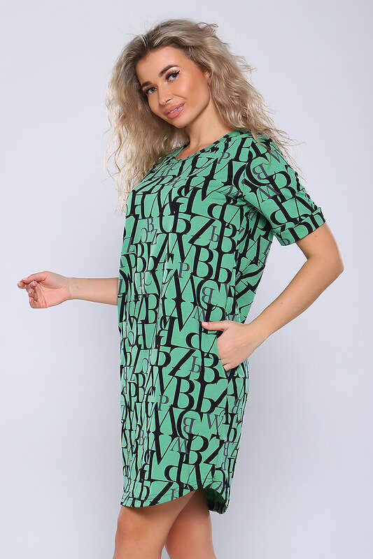 Натали Туника 580828 89326 зеленый