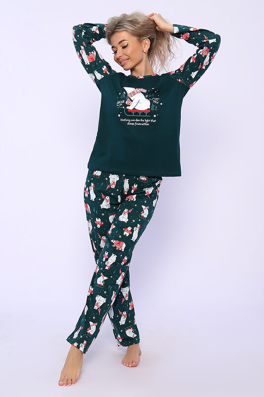 Натали Костюм 580841 59217 зеленый