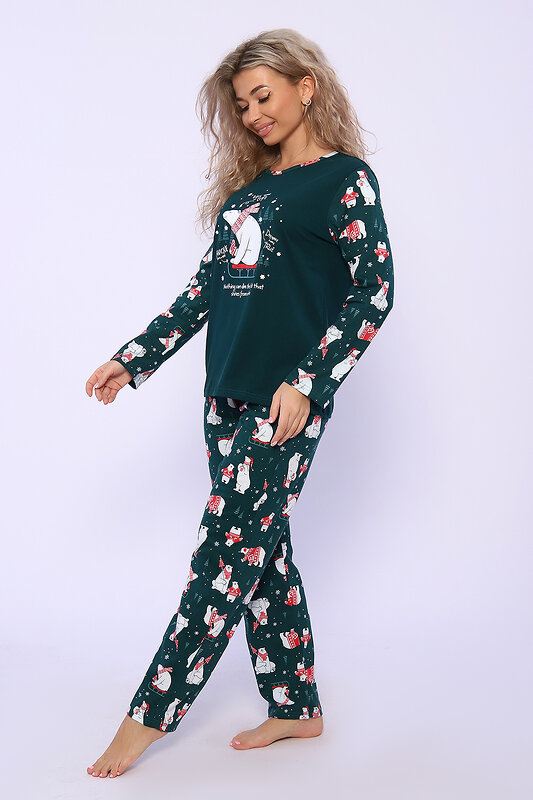 Натали Костюм 580841 59217 зеленый