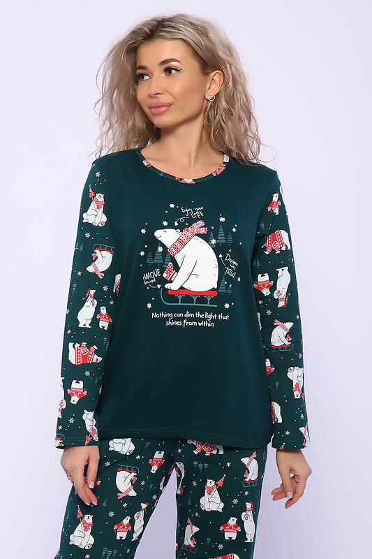 Натали Костюм 580841 59217 зеленый