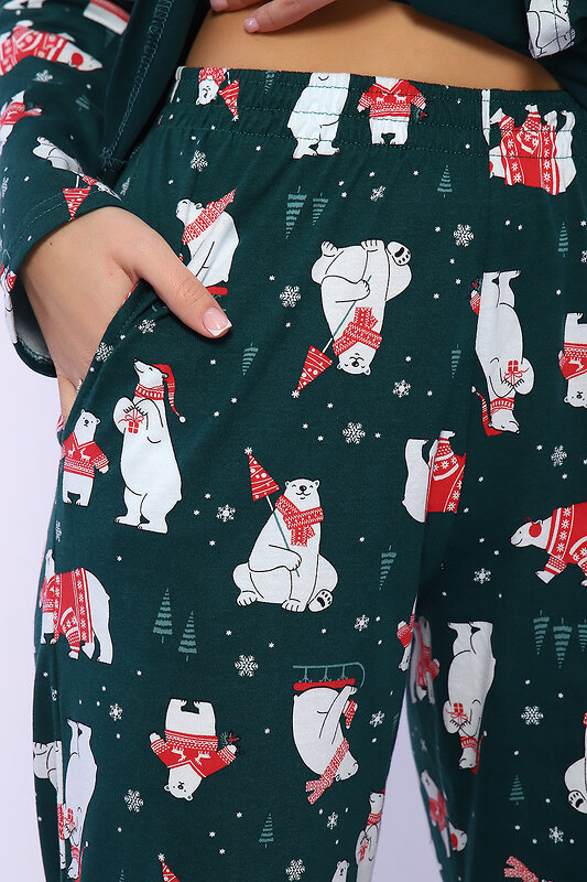 Натали Костюм 580841 59217 зеленый