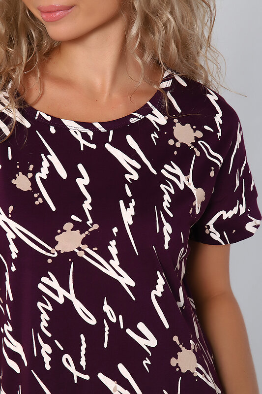 Натали Платье 580851 59193 бордовый