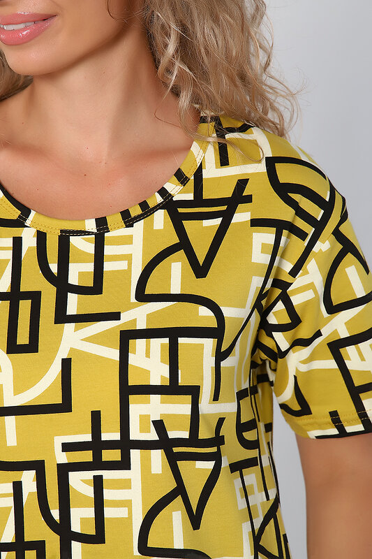 Натали Туника 580852 59192 желтый