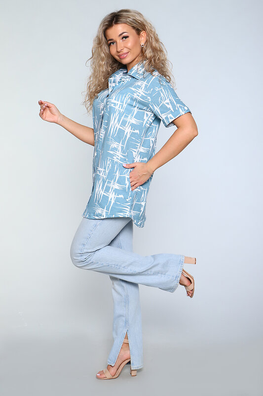 Натали Туника 580858 59143 зеленый