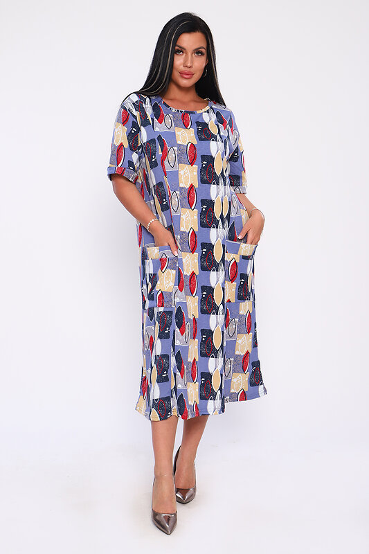 Натали Платье 580862 59129 синий