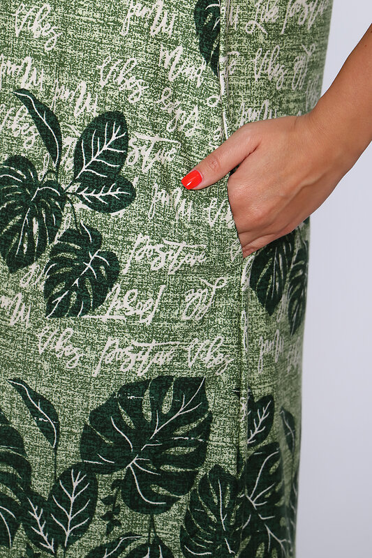 Натали Платье 580863 59127 зеленый