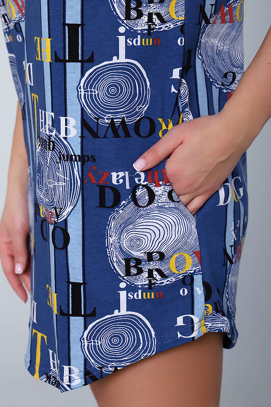 Натали Туника 580875 59074 синий