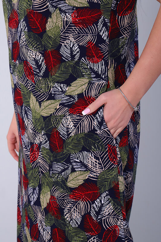 Натали Платье 580877 59067 листочки