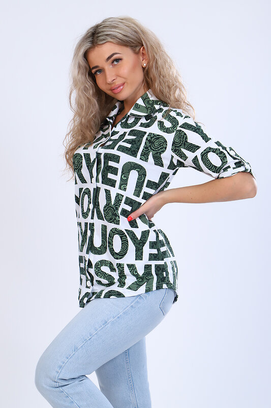 Натали Туника 580879 59053 зеленый