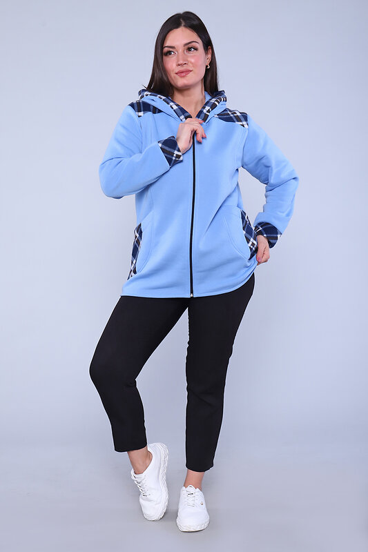 Натали Толстовка 580881 52223 голубой