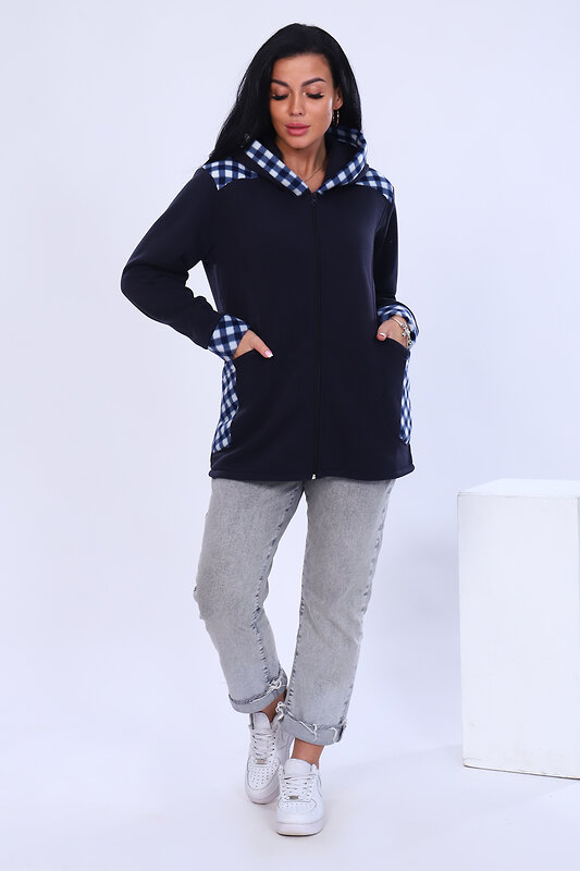 Натали Толстовка 580884 52223 синий