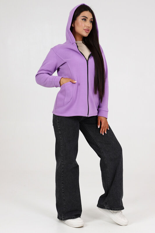 Натали Толстовка 580885 52223 сиреневый