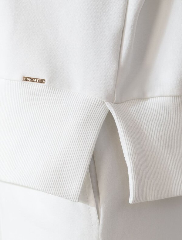 VILATTE Джемпер 580903 D49.086 белый_vilatte