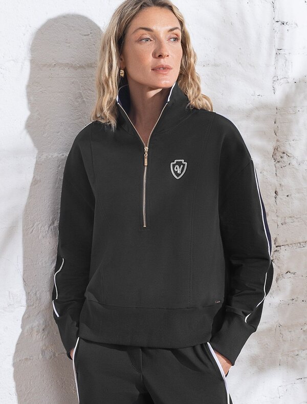 VILATTE Джемпер 580905 D49.086 черный_vilatte