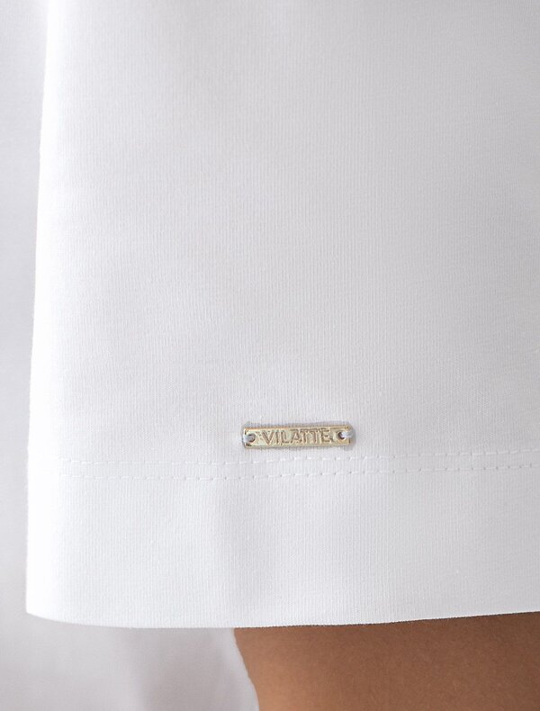 VILATTE Футболка 580913 D49.145 белый_vibe