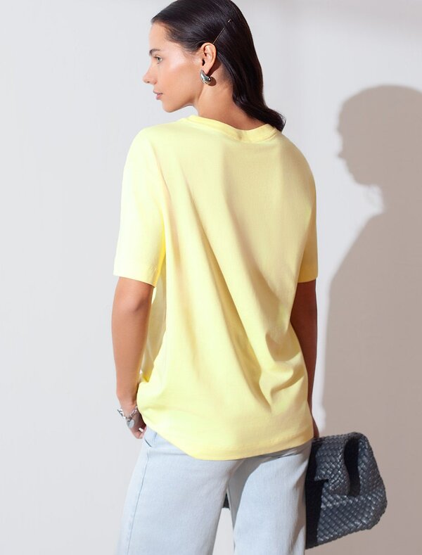 VILATTE Футболка 580920 D49.145 лимонный_vilatte