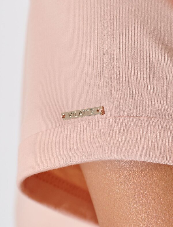 VILATTE Футболка 580927 D49.146 пудра_сердце