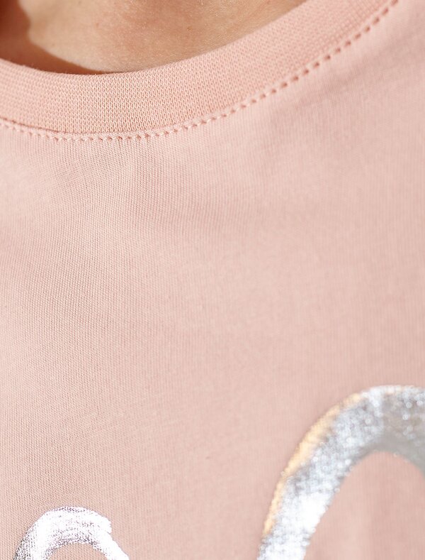 VILATTE Футболка 580927 D49.146 пудра_сердце