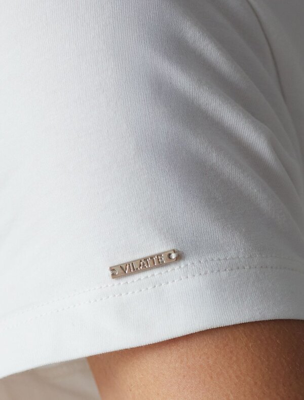 VILATTE Футболка 580940 D49.155 белый