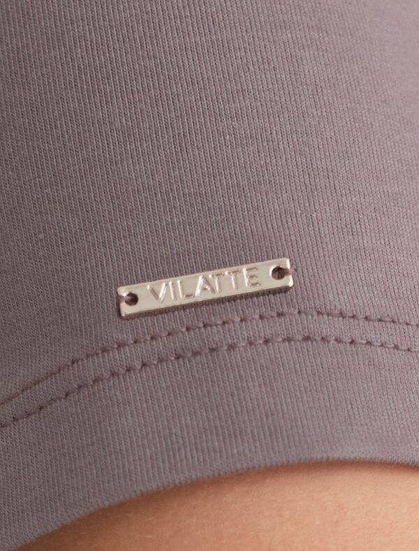 VILATTE Футболка 580948 D49.156 кофе