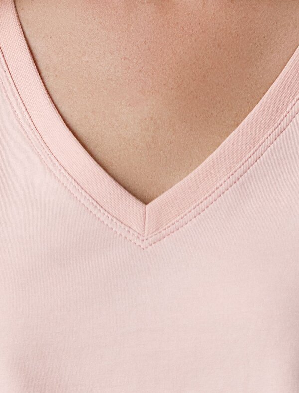 VILATTE Футболка 580952 D49.156 пудра