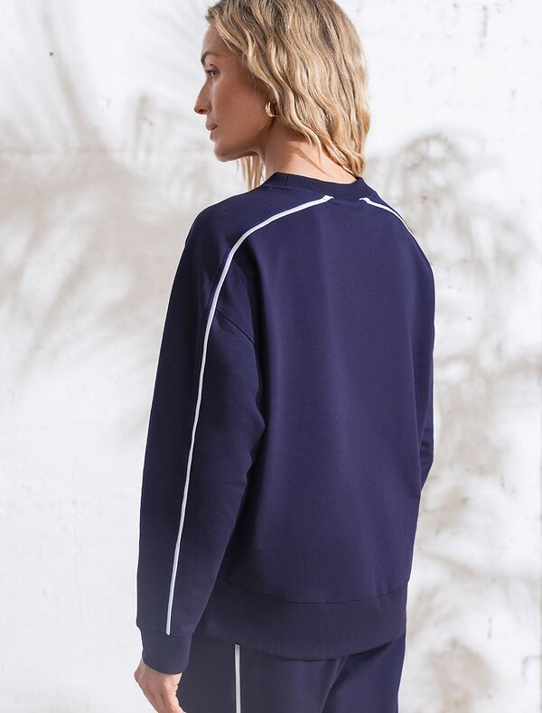 VILATTE Джемпер 580956 D49.161 т.синий_cotton club