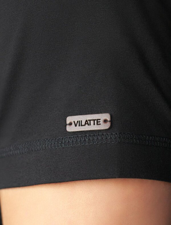 VILATTE Футболка 580961 U49.068 черный_adventure