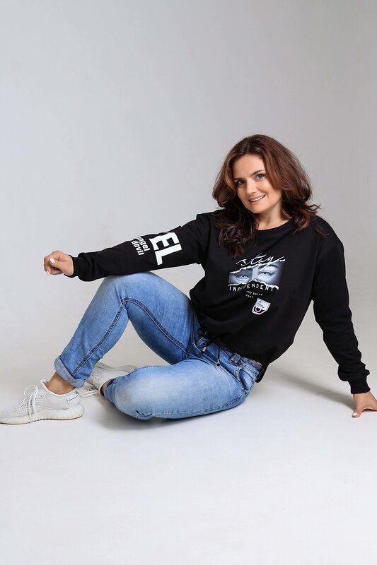 Натали Свитшот 580969 50519 черный