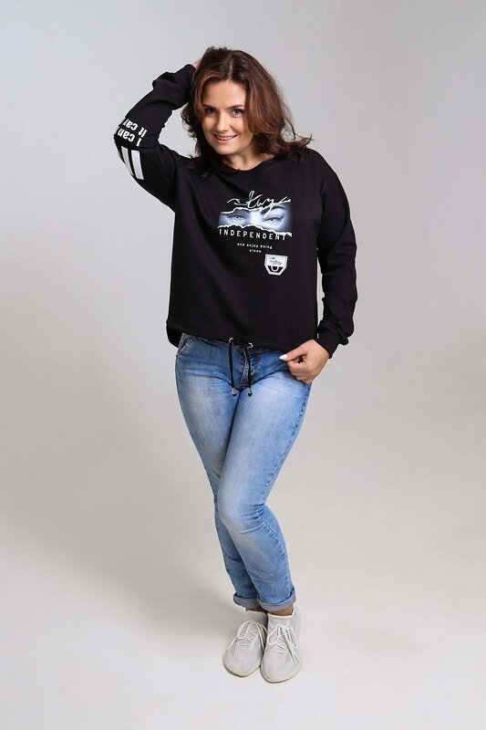 Натали Свитшот 580969 50519 черный