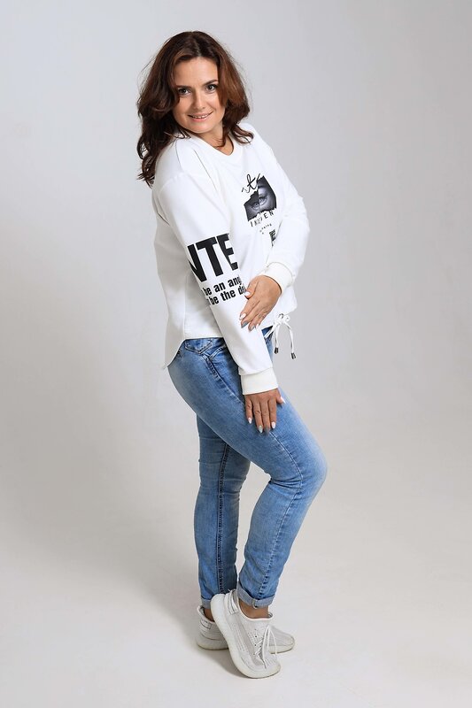 Натали Свитшот 580970 50519 молочный