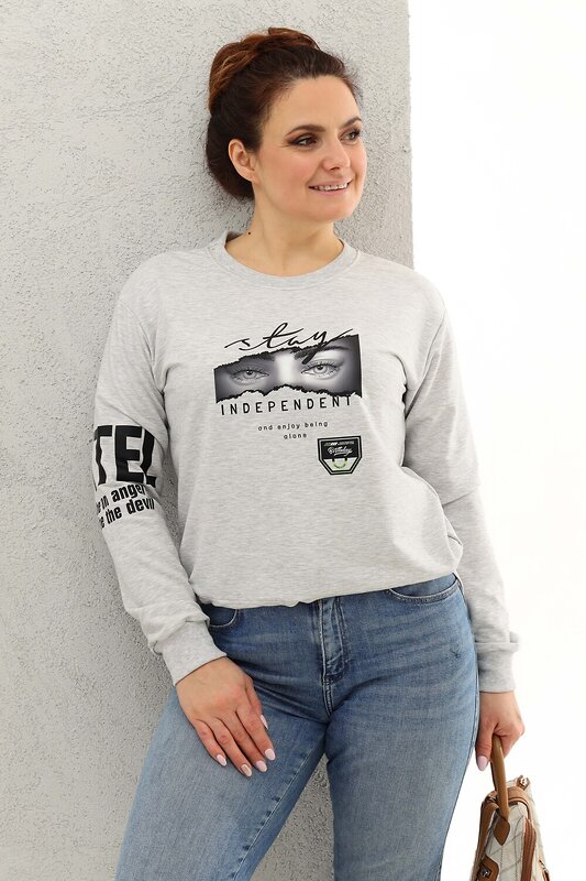 Натали Свитшот 580972 50519 меланж