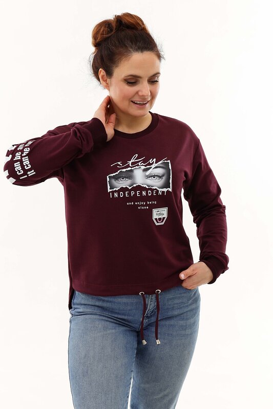 Натали Свитшот 580974 50519 бордо
