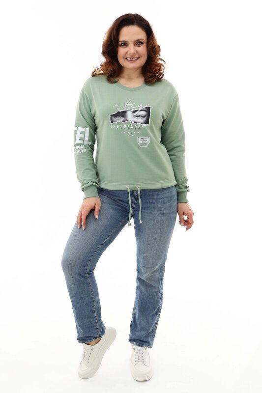 Натали Свитшот 580975 50519 фисташка