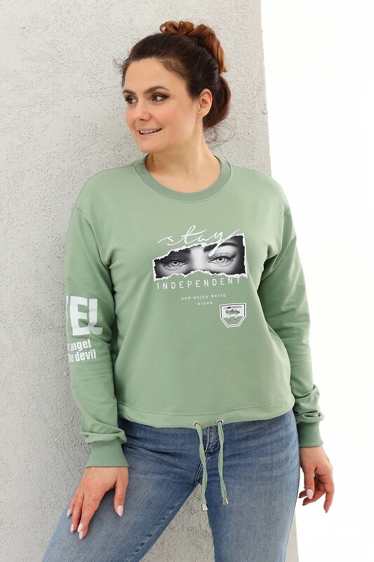 Натали Свитшот 580975 50519 фисташка